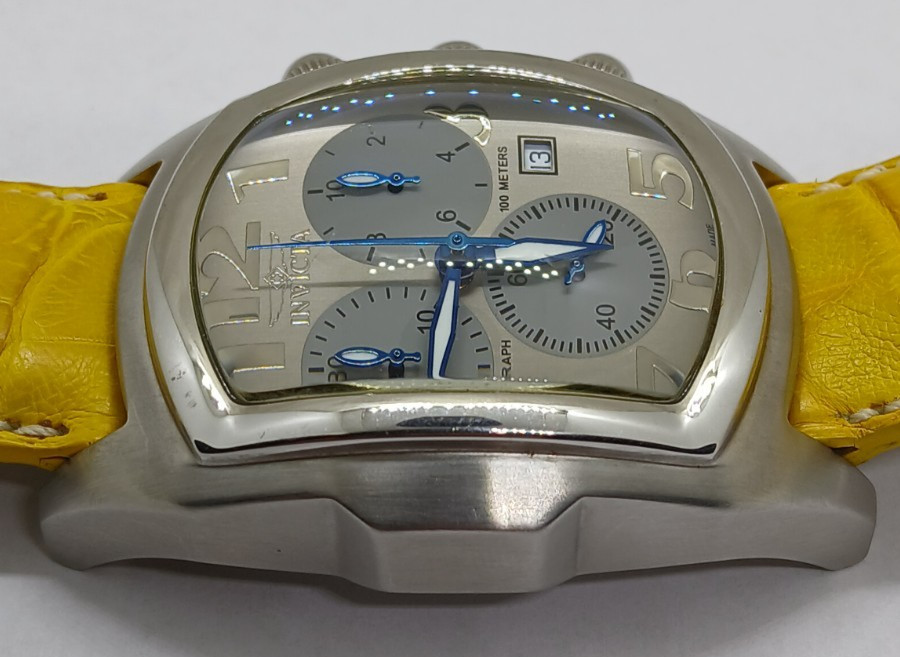 Vntg, Invicta, Lupah Zen, 4542, 46.5 mm, Gray Dial, Men, Read More Below!