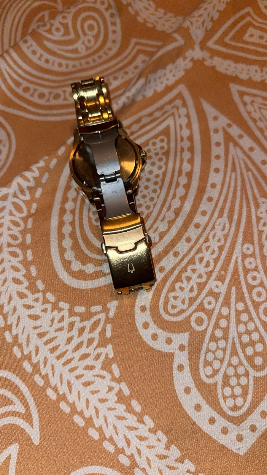 Bulova Men’s Gold tone Stainless Steel Watch C960 Series