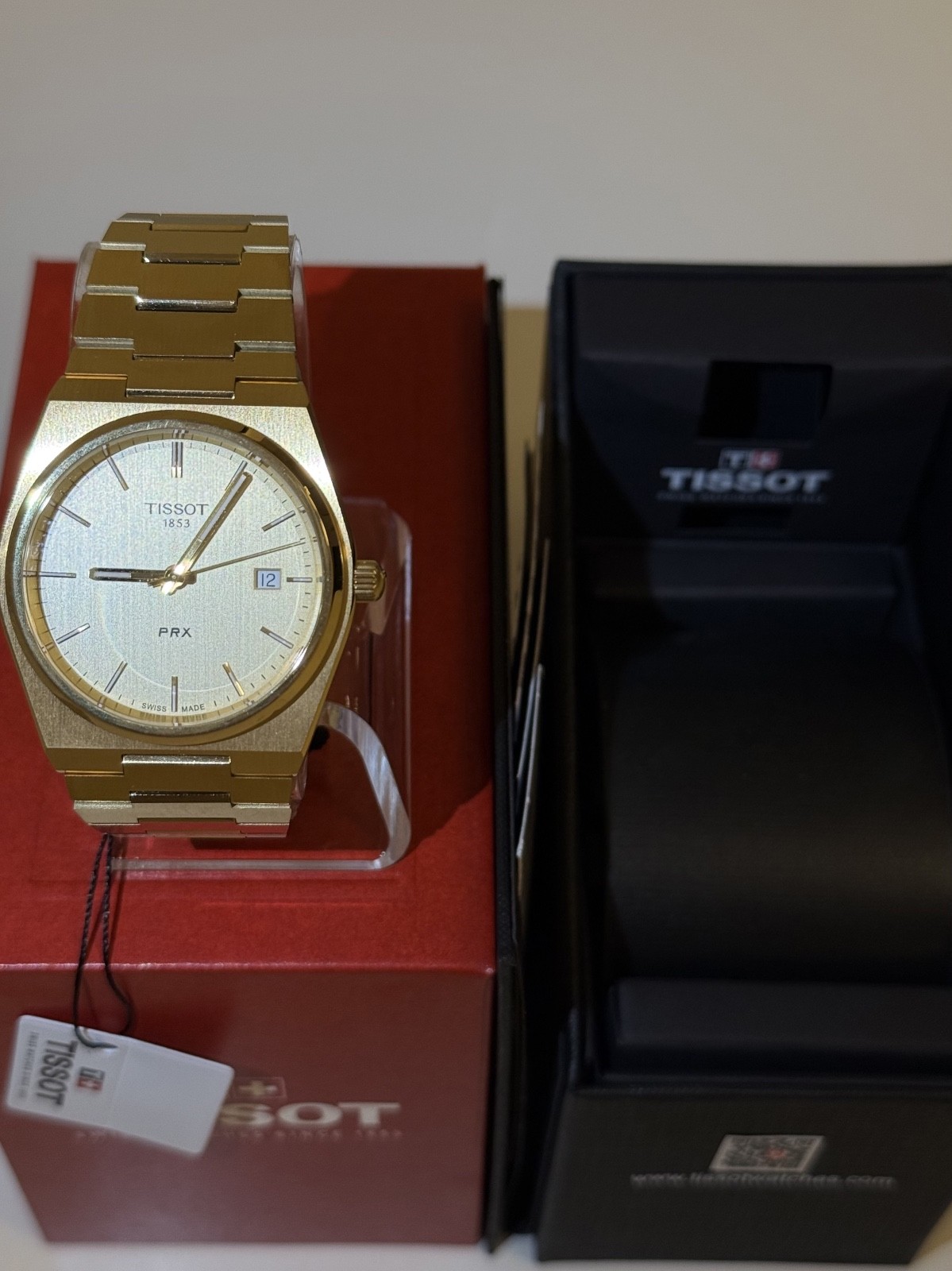 Tissot PRX Gold Men’s Watch – T137.410.33.021.00