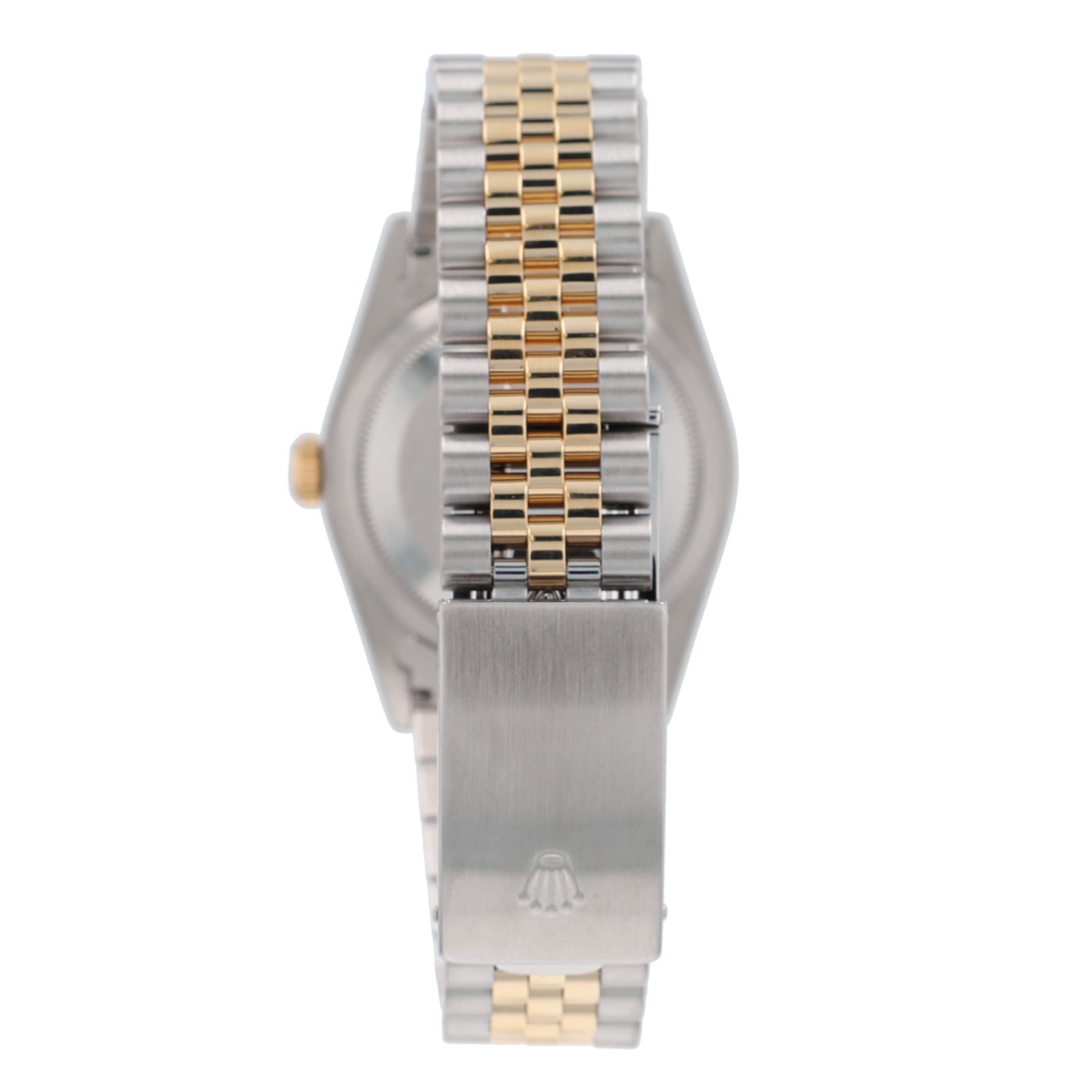 Rolex Datejust 16233 Two-Tone 18KY & Steel Diamond Turquoise Stone Dial Watch