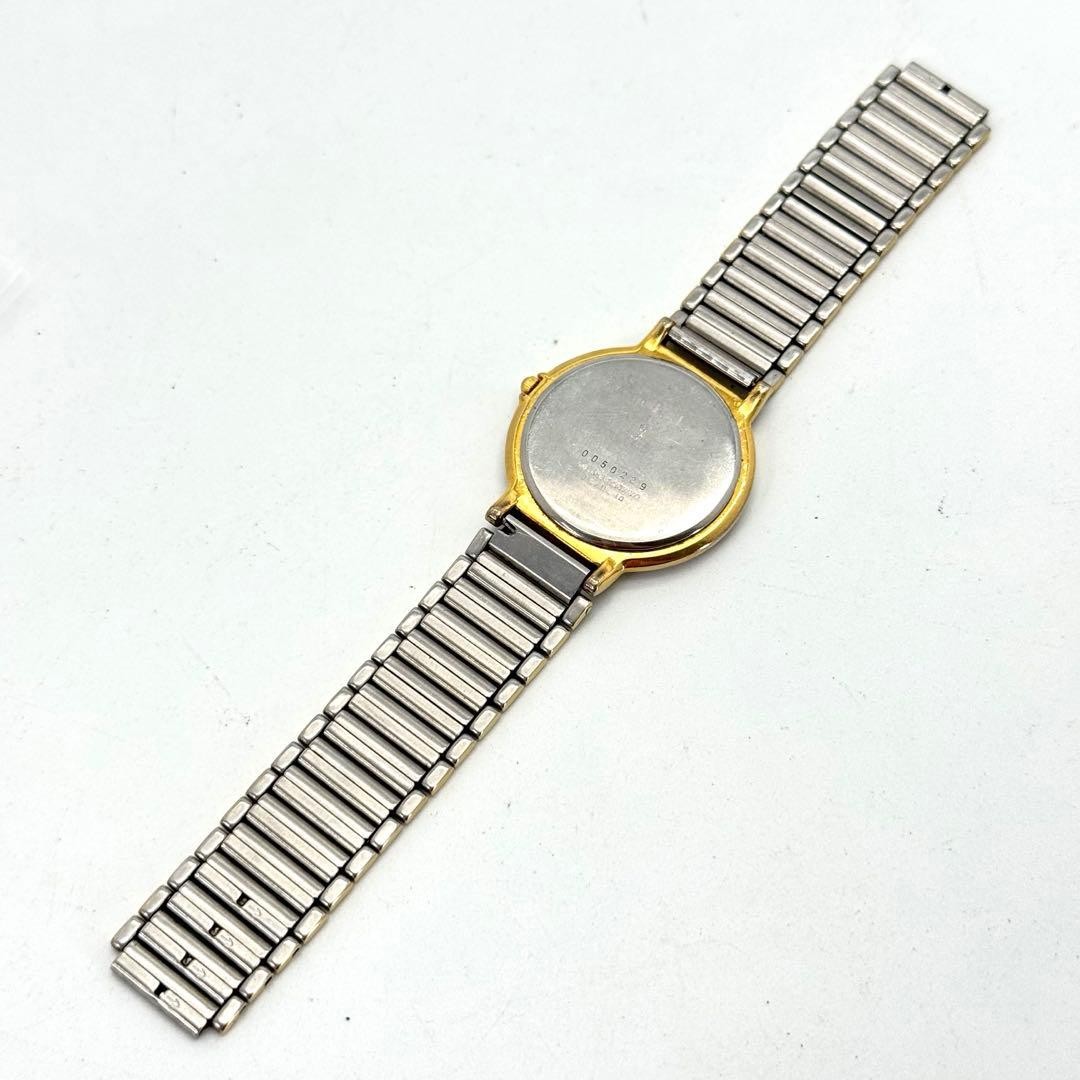 Yves Saint Laurent Quartz Wristwatch 4620-E62267 Two-Tone Gold Japan 073634
