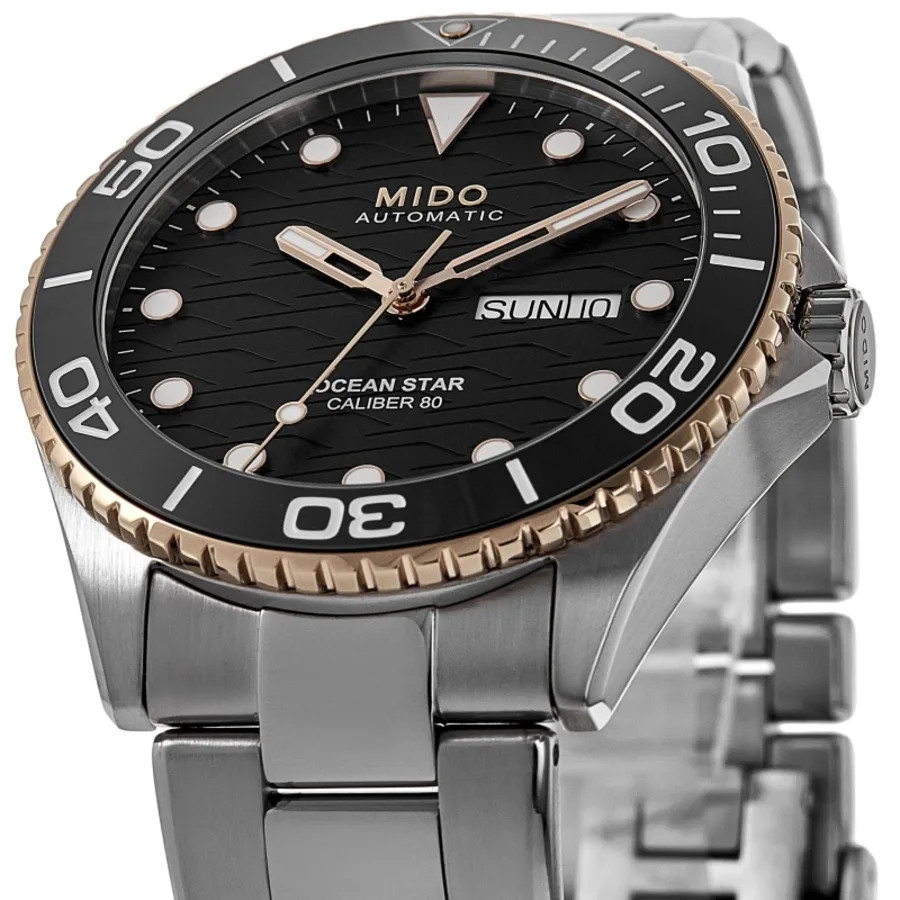 New Mido Ocean Star 200 C Black Dial Grey Steel Men’s Watch M042.430.21.051.00
