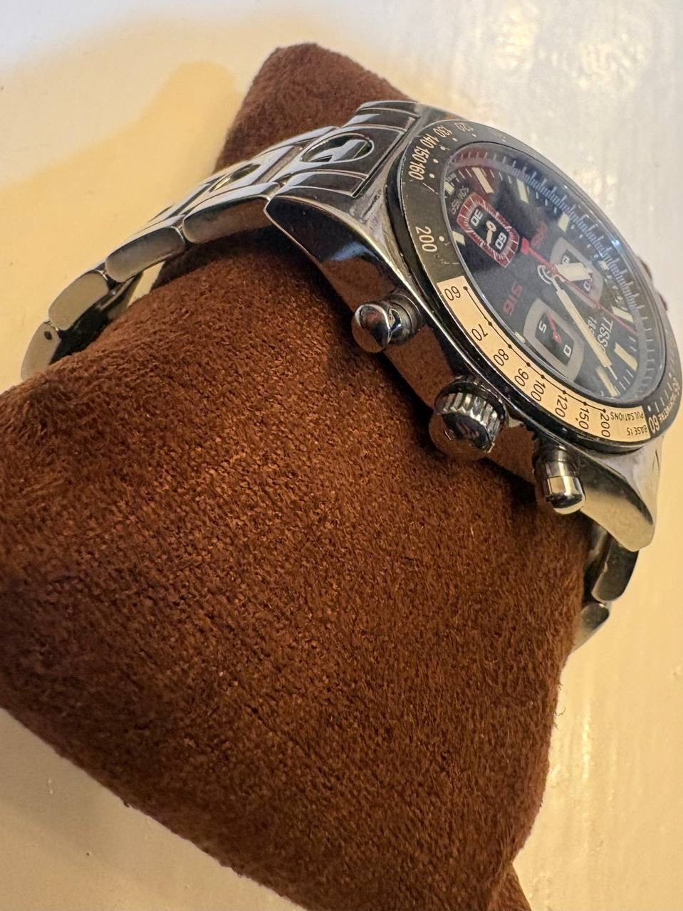 Classic TISSOT 1853 PRS 516 J552/552 Quartz Chronograph Classic Rally Bracelet