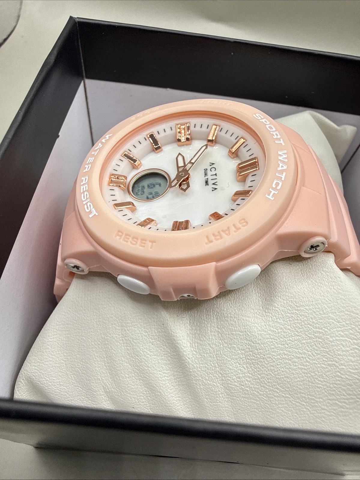 Invicta Unisex Watch Activa Pink Analog-Digital white Dial ACW2125-004