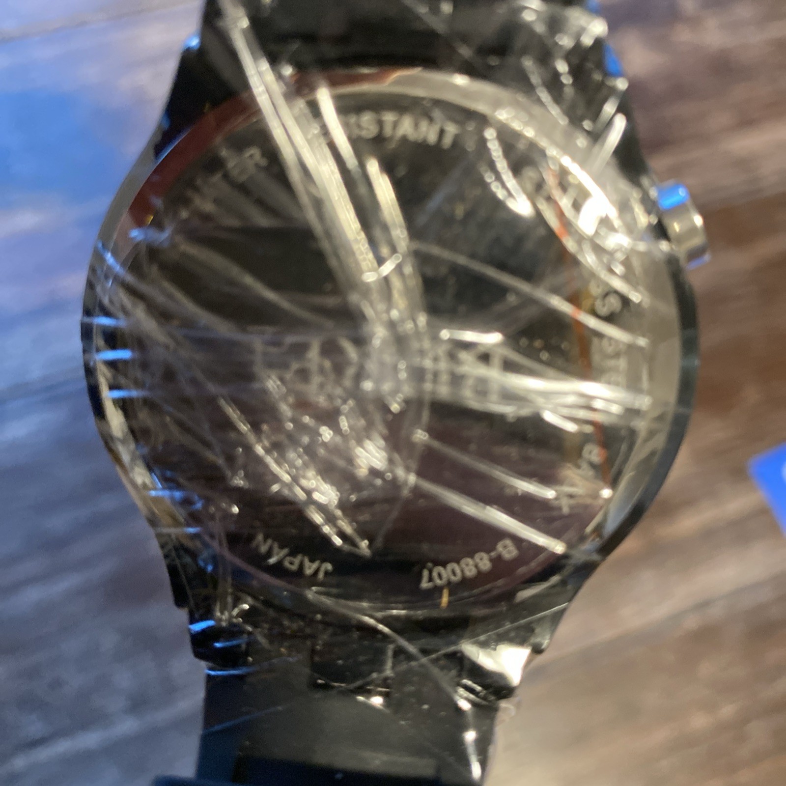 Burei Men’s Geometric Watch New Item No Packaging Needs Battery BS0129-HHLHH
