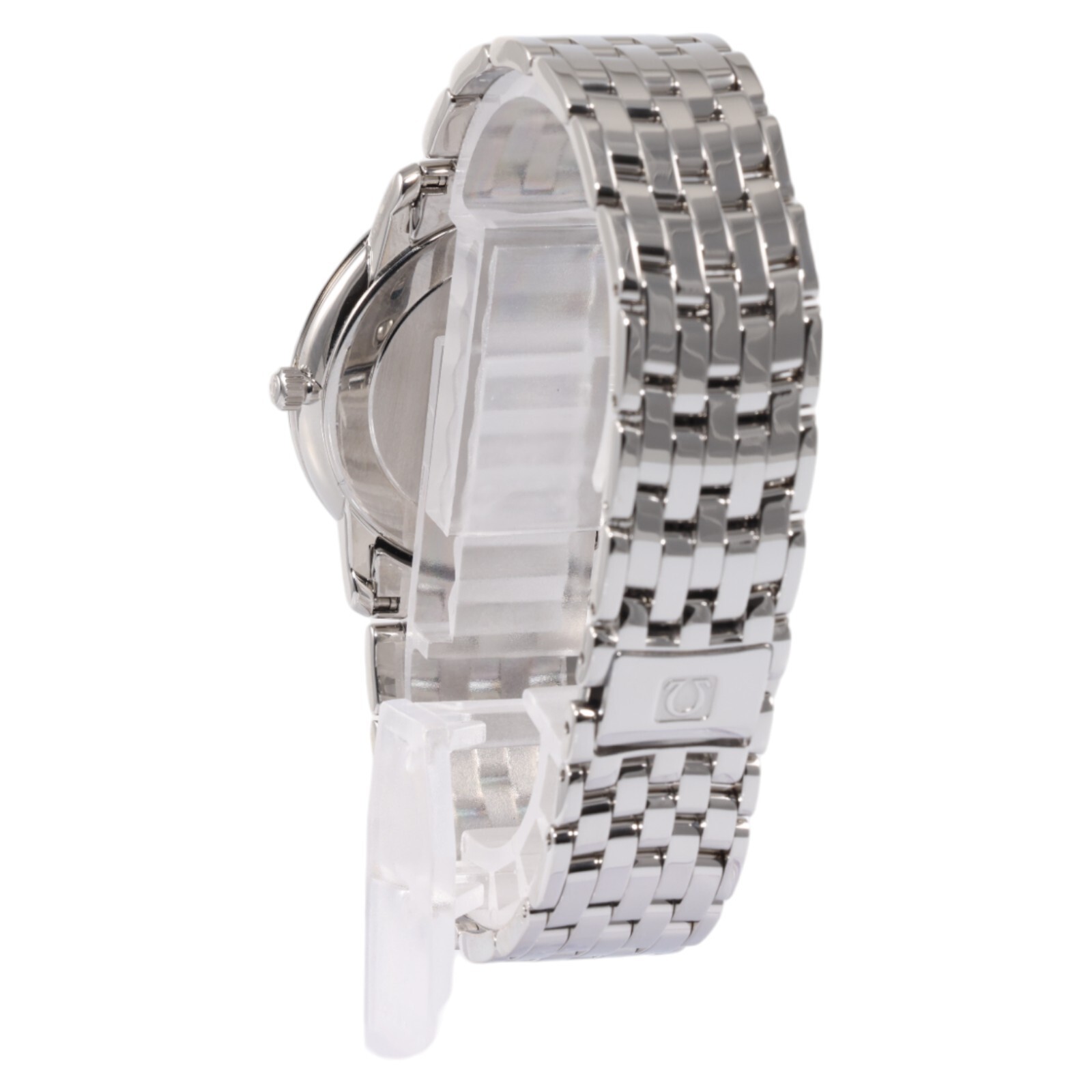 Omega DeVille 34mm Silver Dial Stainless Steel Quartz Slim 4510.30 Box Only