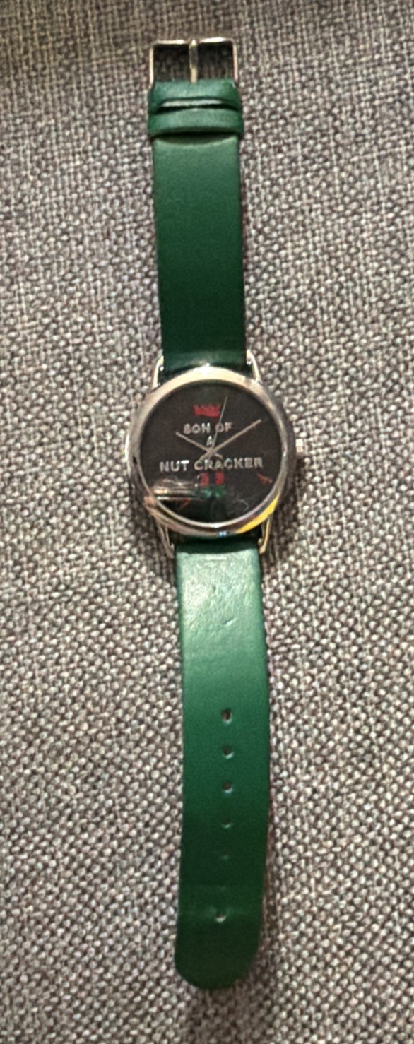 Elf Movie ‘Son Of A Nutcracker’ Watch Green Band Needs Battery Christmas