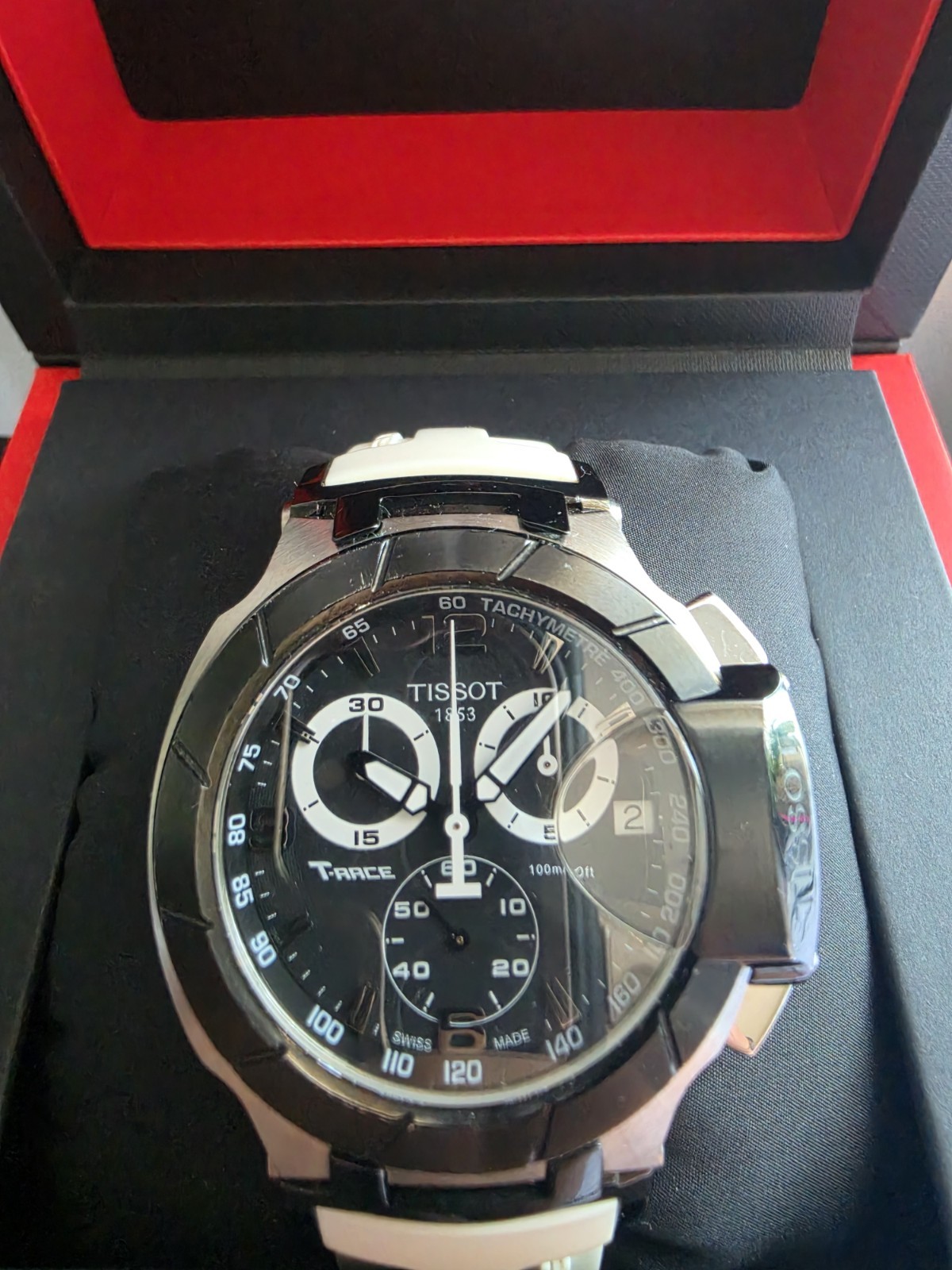 Tissot Men’s T-Race Quartz Chronograph 45mm Watch T1414173705101