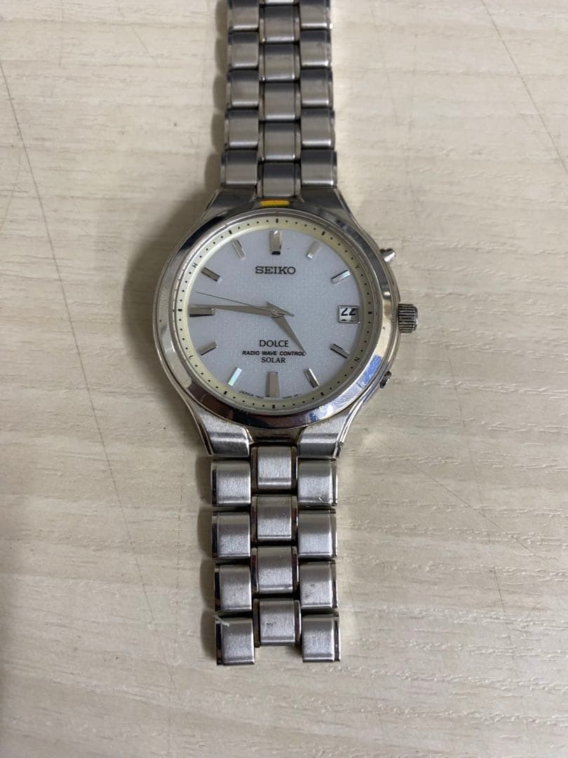 【WR】SEIKO DOLCE 7B22-0AK0 Date Solar