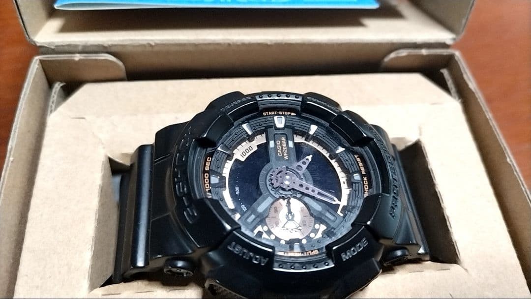 CASIO G-shock 5146 GA-110RG Black Gold Custom Shipping included☆