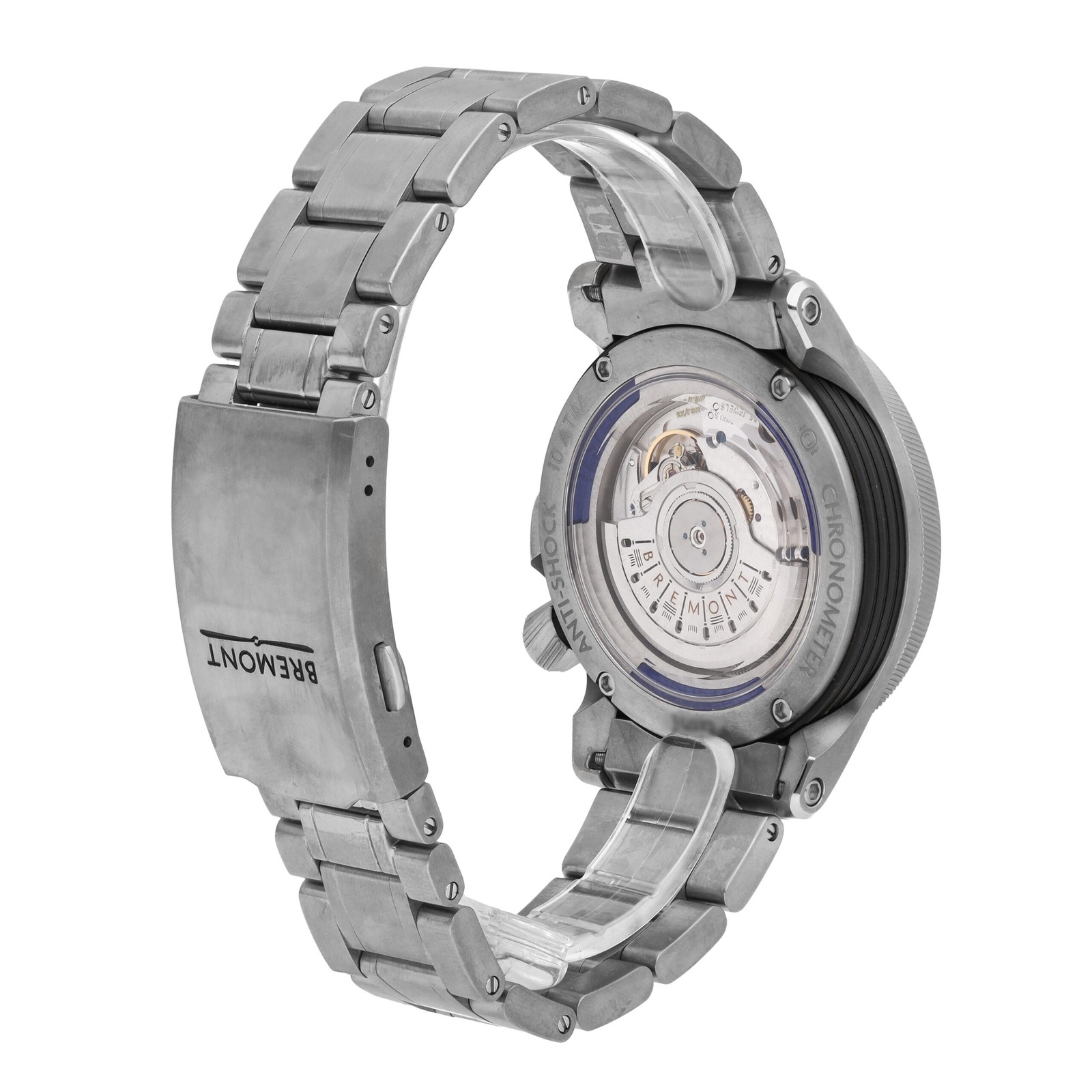 Bremont Ionbird Titanium Black Dial 43mm Auto Men’s Watch IONBIRDMODEL12020-B