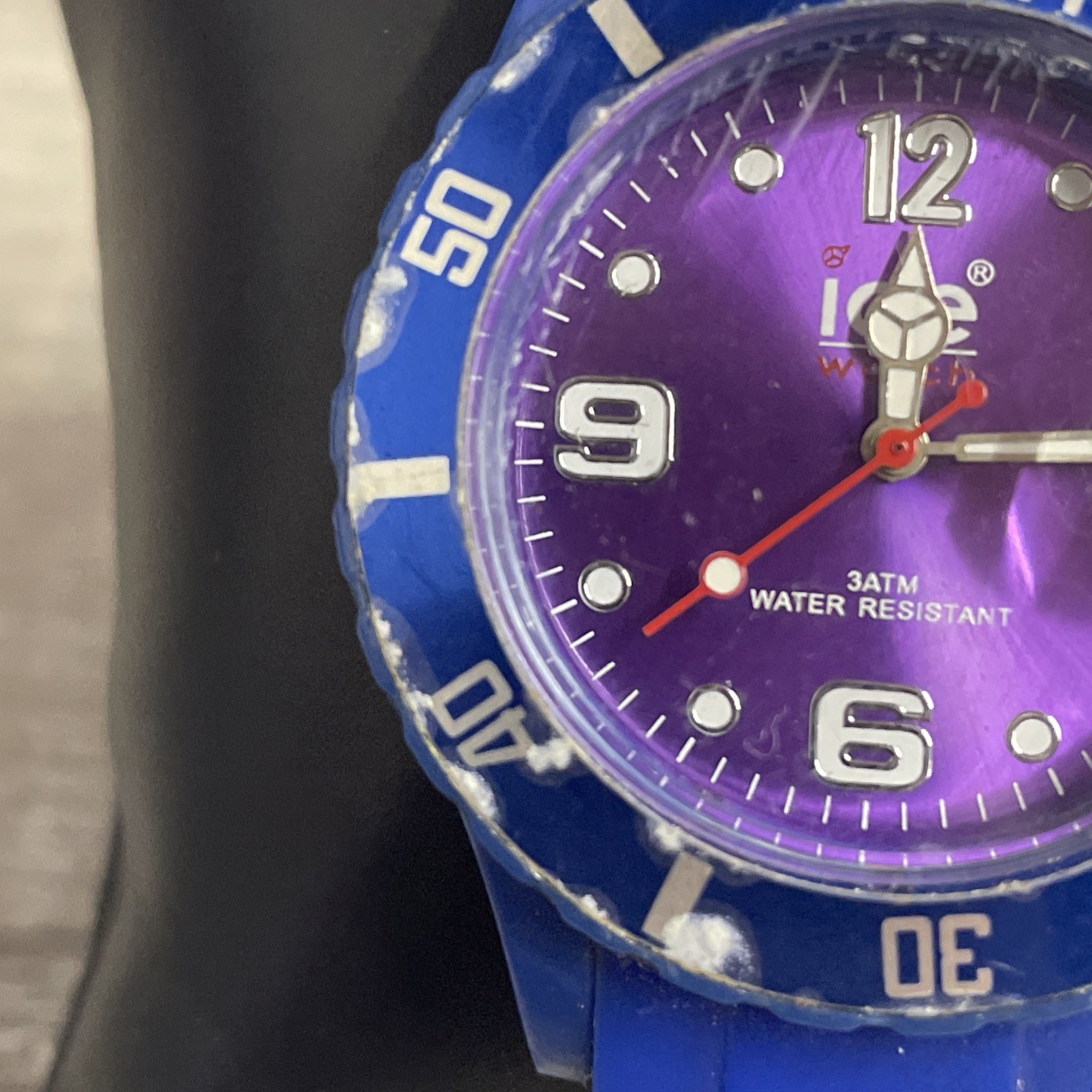 Ice Watch Forever Blue Purple Face Silicone Strap Y2K