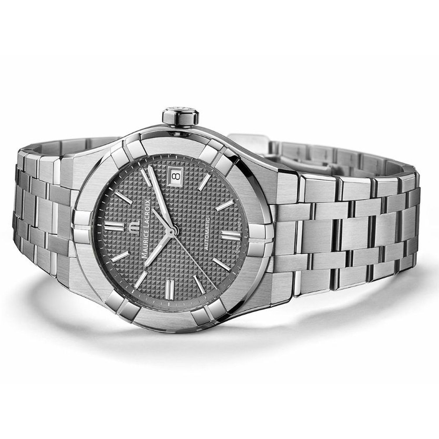 Maurice Lacroix AI6007-SS002-230-1 Store Display 9.7 out of 10 Men’s Aikon Grey