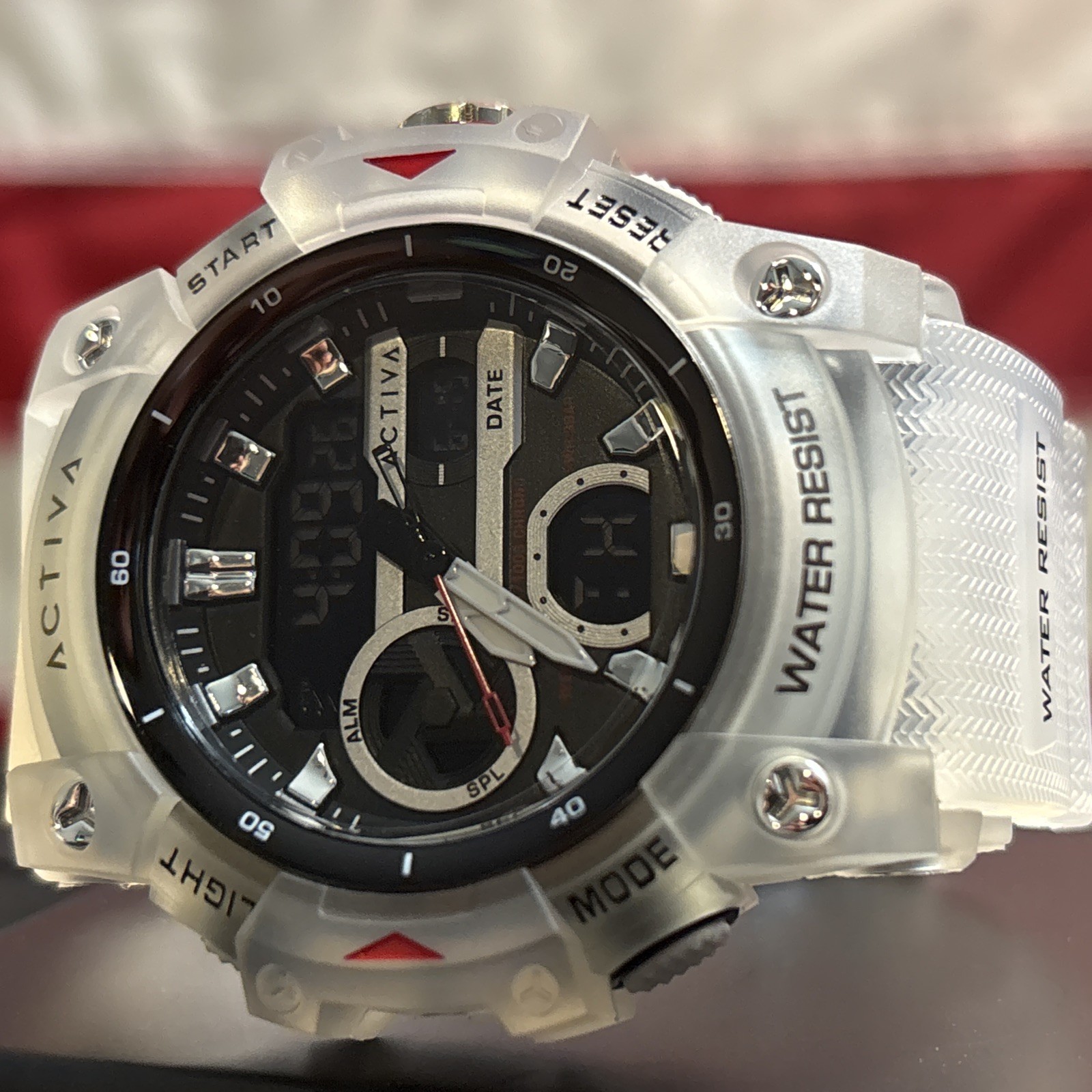 Invicta’s Activa X Digital 🔥🔥Acw8086-002 Clear Quartz Unisex Watch