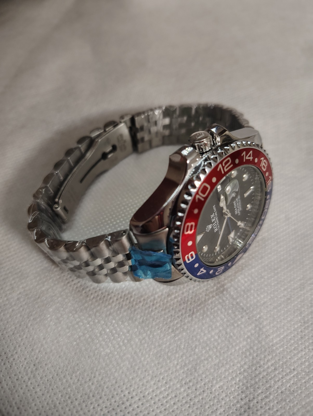 Rolex Sea-Dweller Black Dial Red/Blue 24-Hour Bezel Auto Date w/ Box