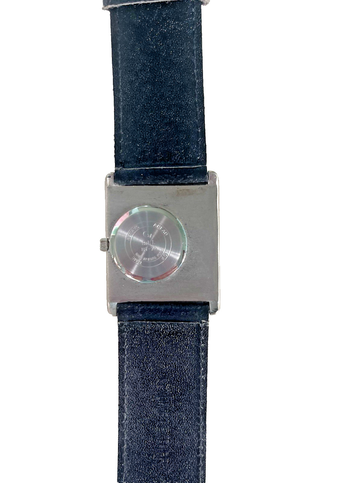 Vintage 1980’s geometric fashion watch black/silver-Rare find!