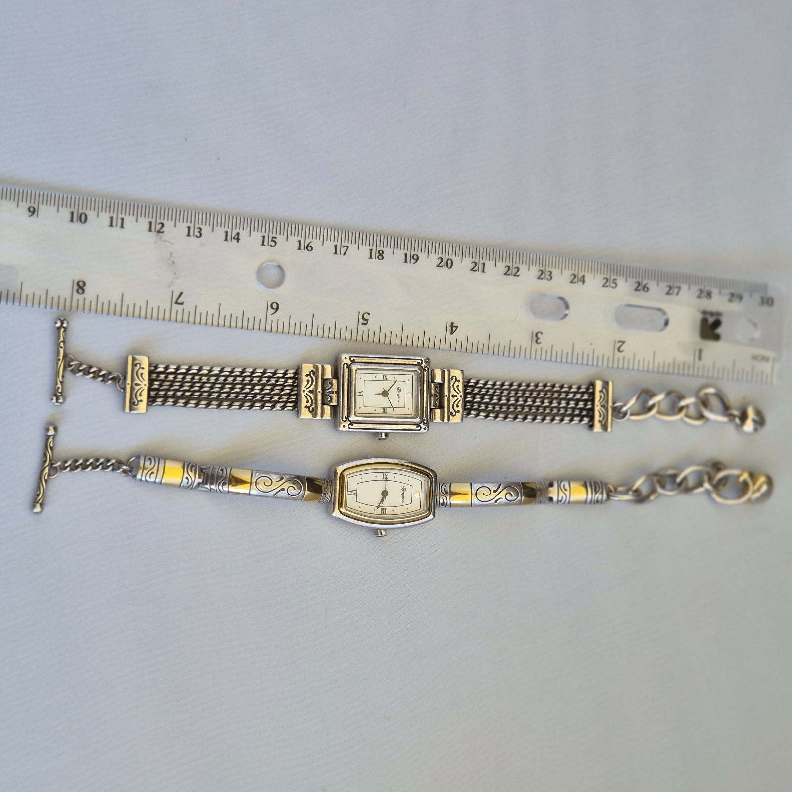 Two 7″ Brighton Analog watches decent condition