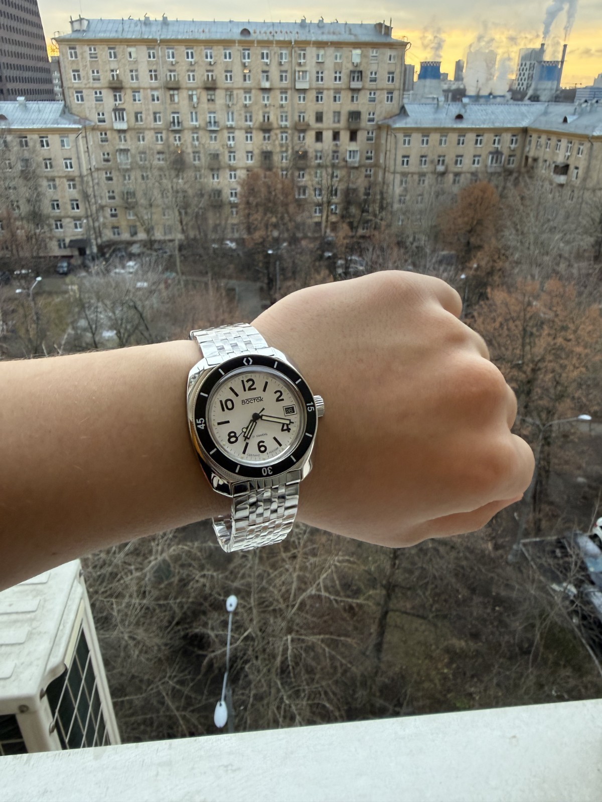 Vostok Amphibia 71009A Watch Russian Diver Automatic Exclusive USA Seller