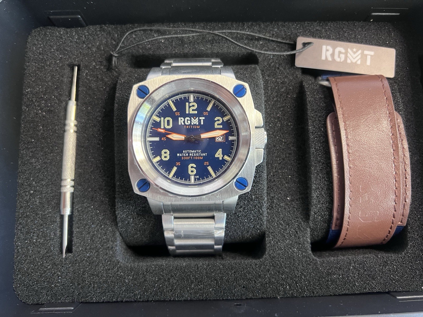 RGMT Altimeter Tritium Automatic