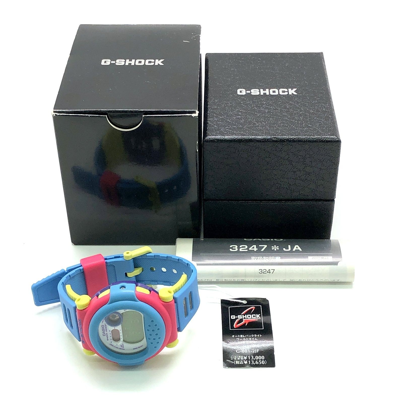 G SHOCK G 001 2 Reissue Jason Multicolor Capsule Tough Negzax Blue Pink Released