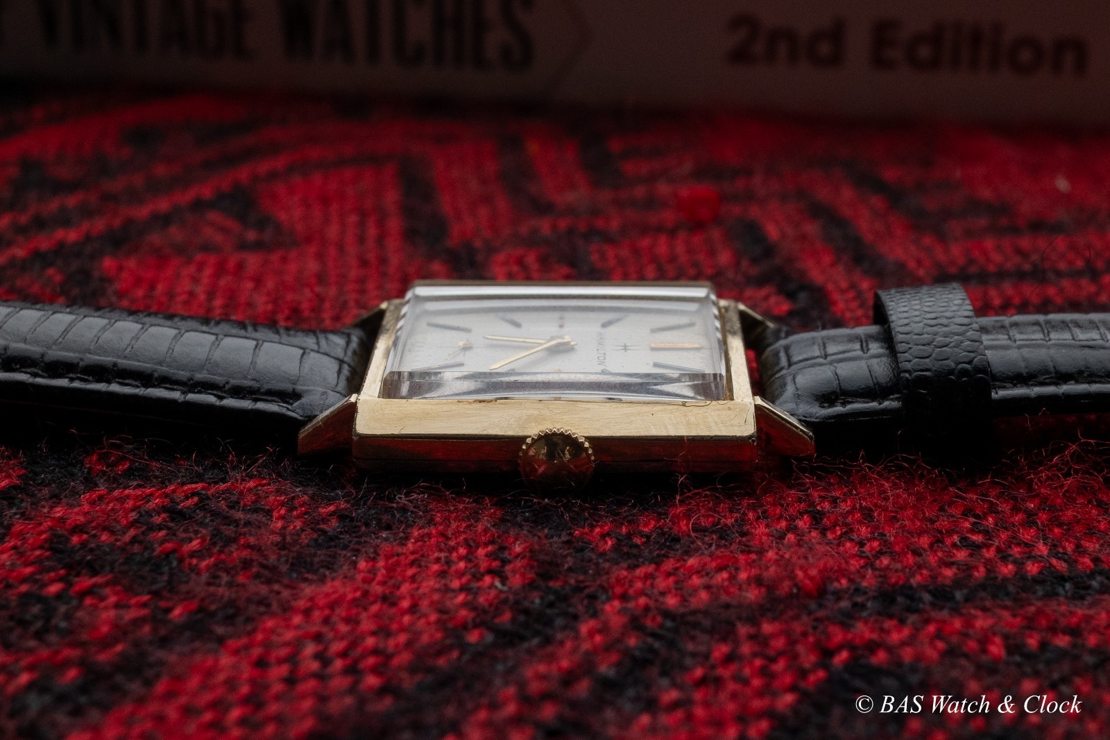 Vintage Hamilton Thinline 6501 – Square Gold Filled – Fully Serviced