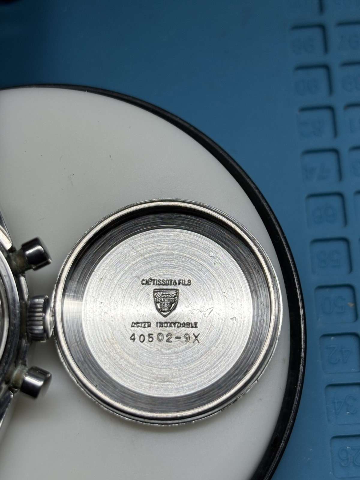 TISSOT/LEMANIA 1281/Tissot 871 Vintage Seastar Tricompax Chronograph!