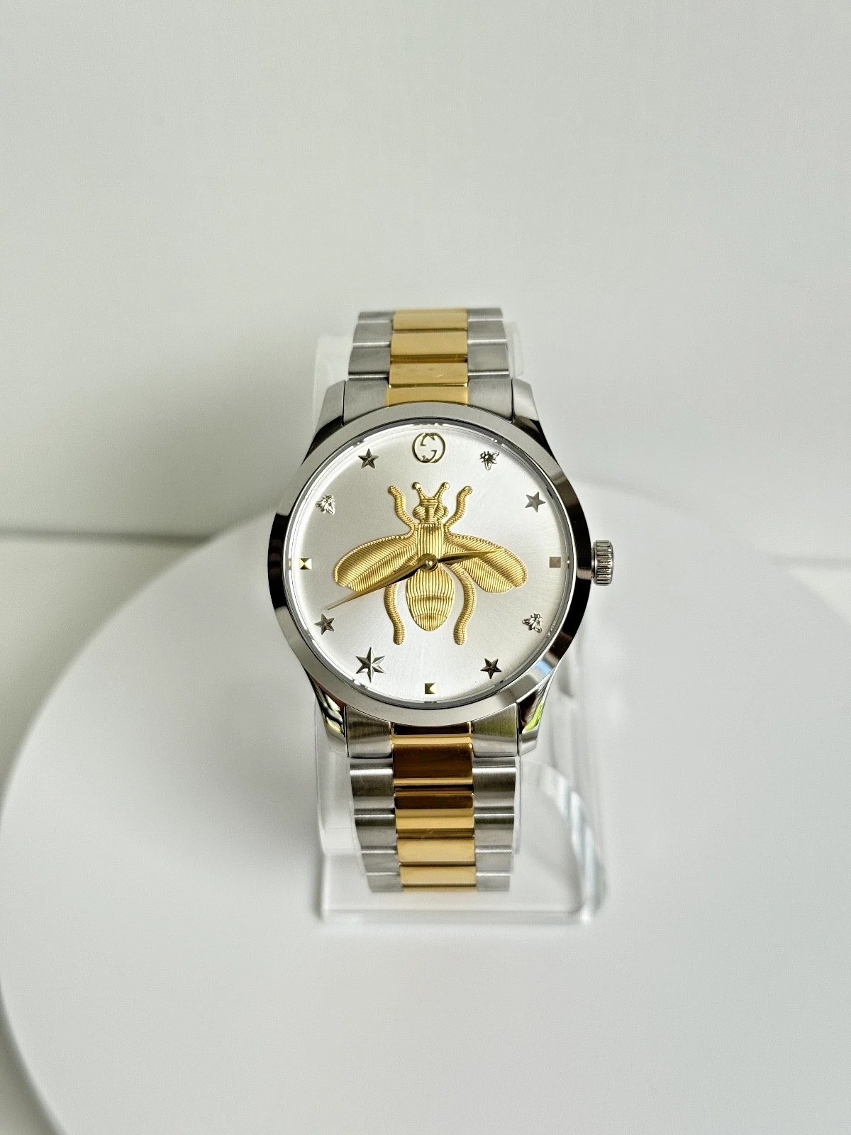 Gucci G-Timeless 38MM Gold Bee Watch YA1264131