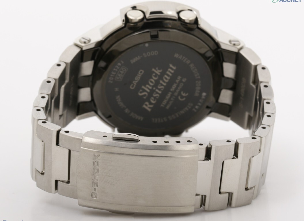 Casio Wristwatch G SHOCK FULL METAL AW 500 SERIES AWM 500D 1A8JF Stainless Steel