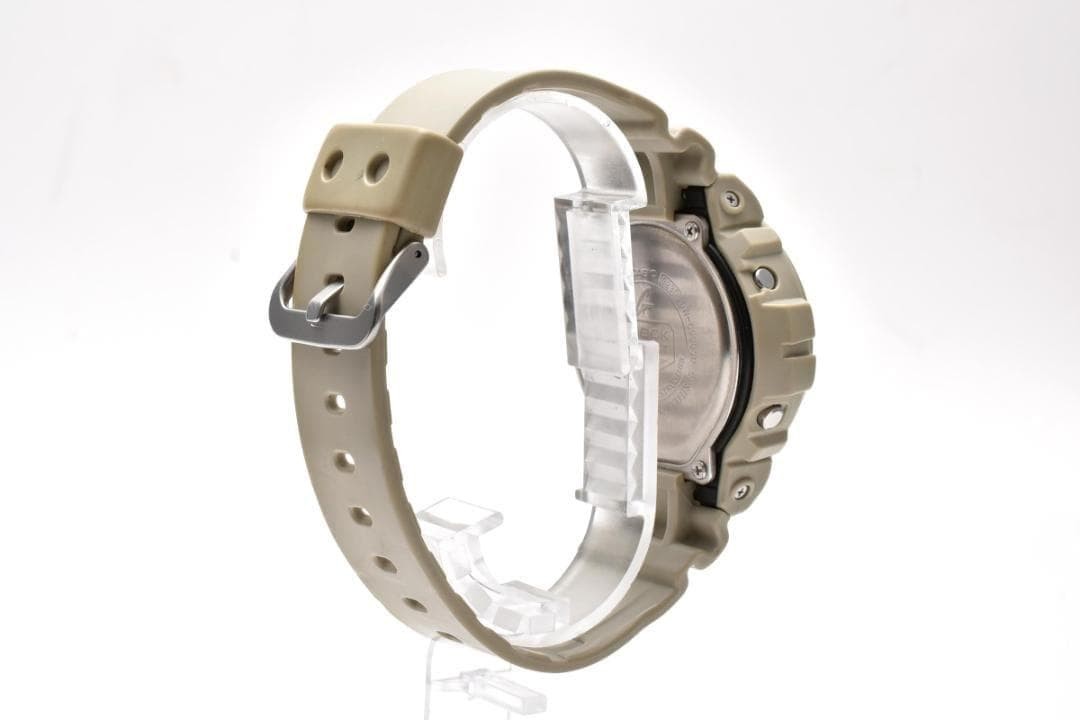 Working condition CASIO G-SHOCK men’s digital watch, sand beige.