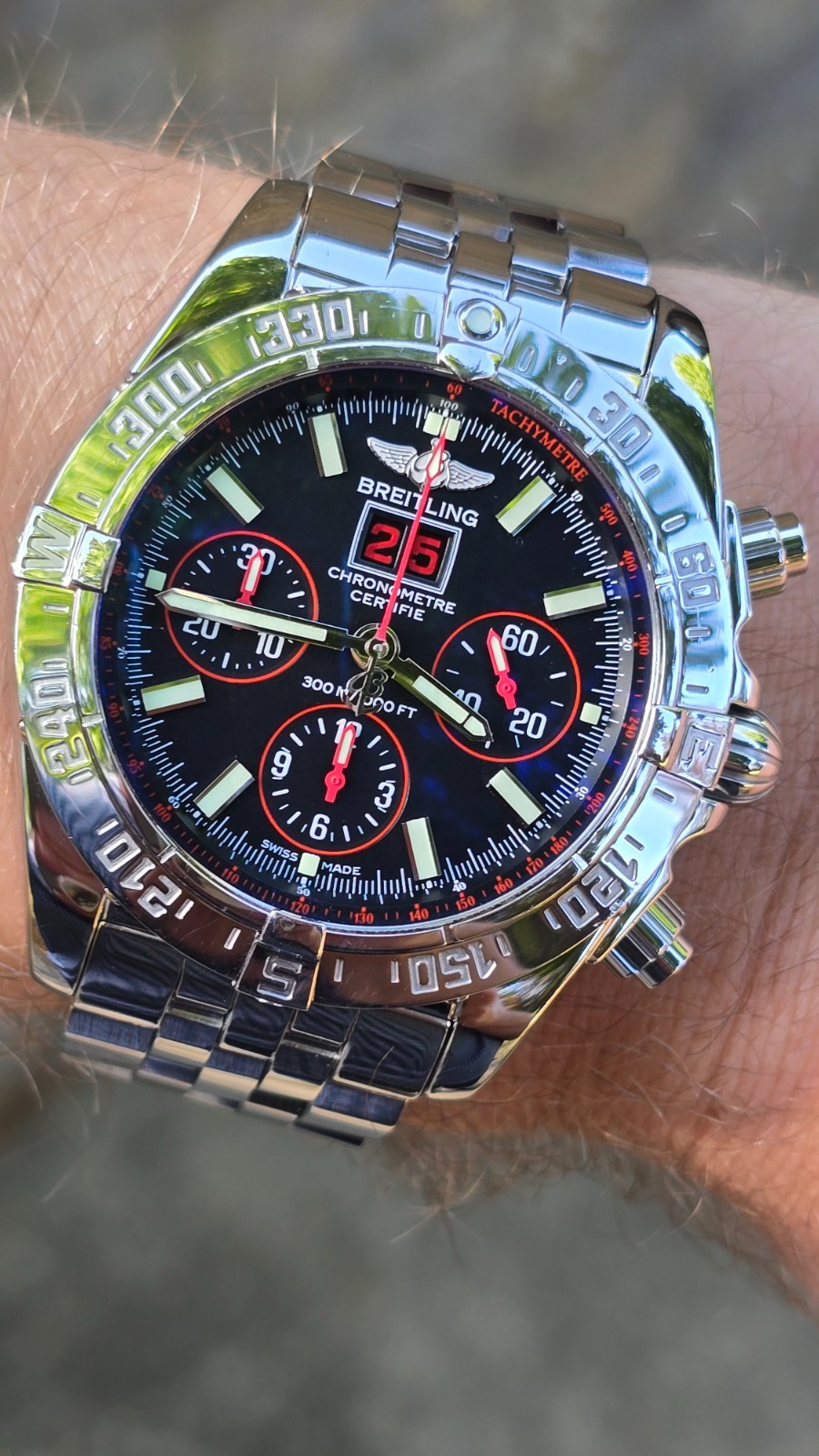 Breitling Blackbird ‘Red Strike’ Ultra Rare Limited Edition!