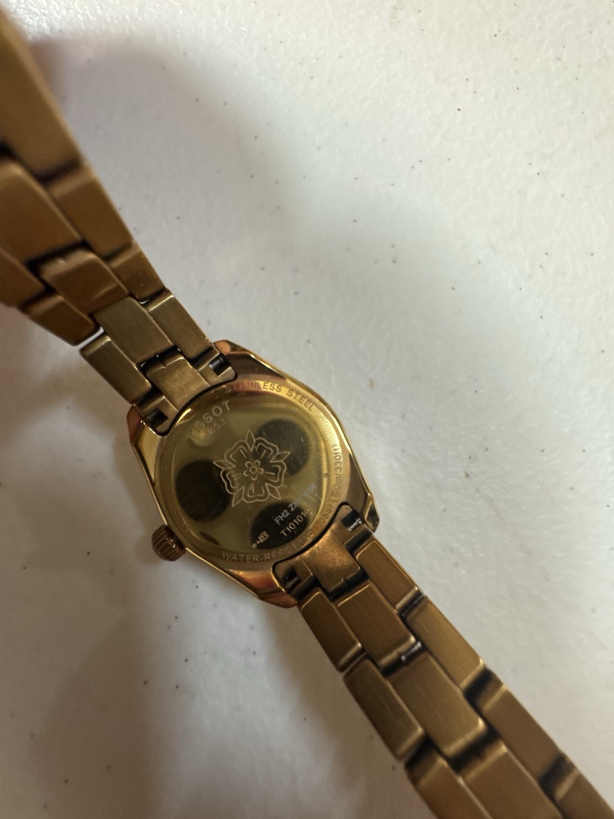 Tissot PR 100 Lady Small Rose Gold PVD Swiss Quartz Watch T101010 A