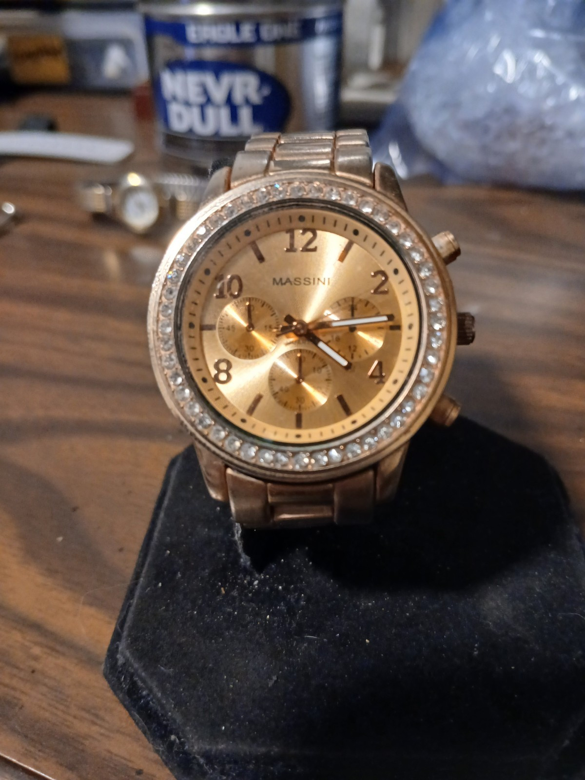 VINTAGE MASSINI CHRONOGRAPH STYLE WATCH