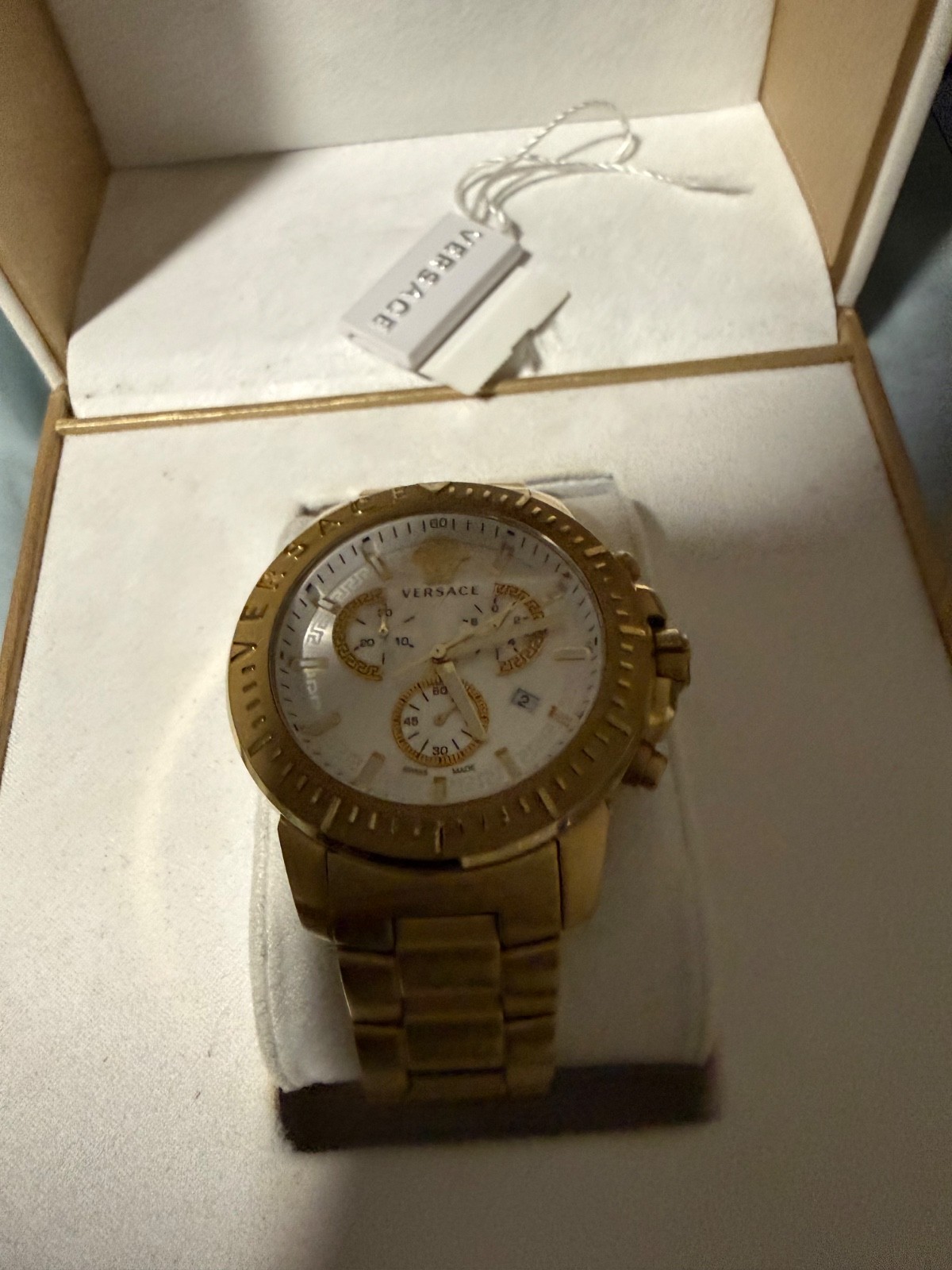 Versace VE2E00521 Men’s Silver Watch