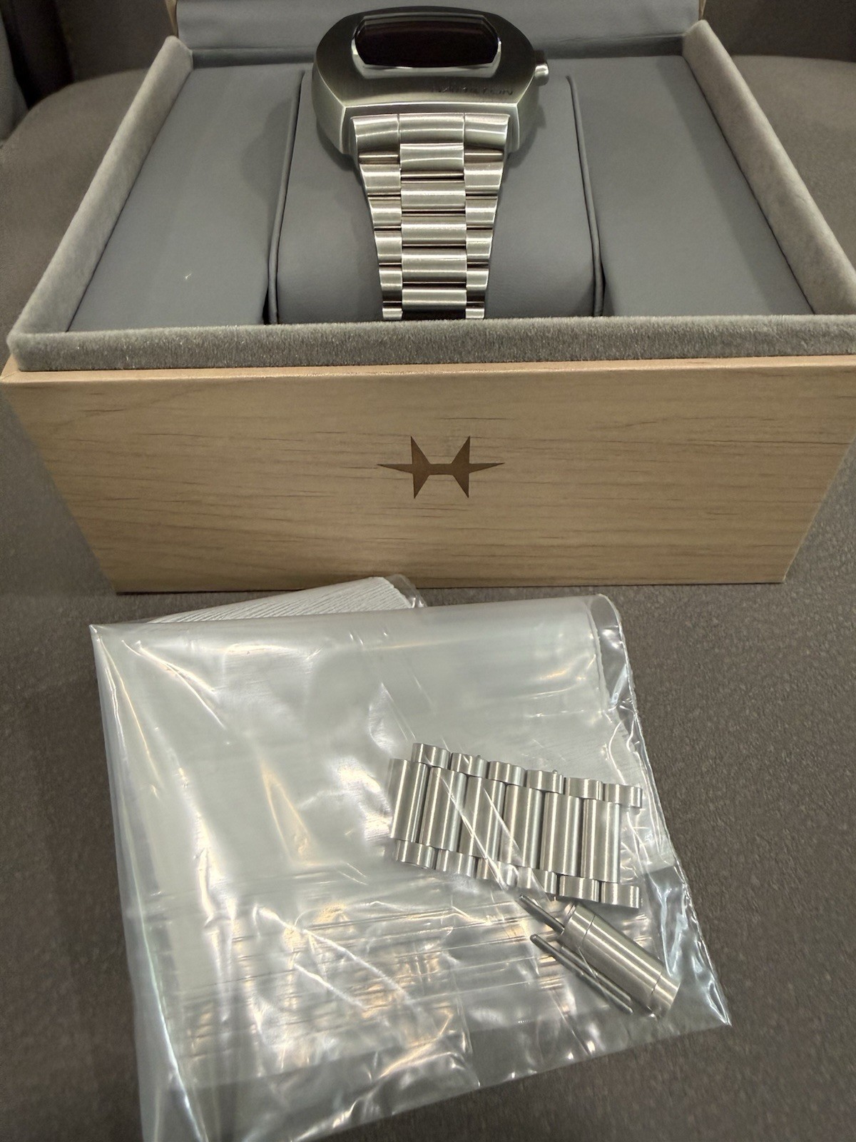 Hamilton American Classic PSR Digital Quartz Stainless Steel Watch – H52414131