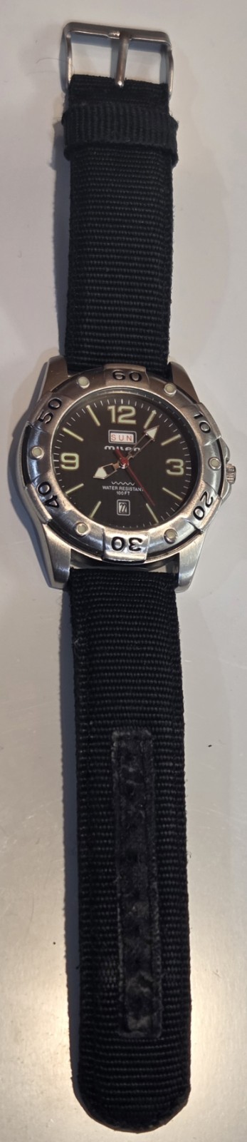 MILAN Divers Style Quartz Watch – New Battery – Water Resistant To 100′ – L@@K!