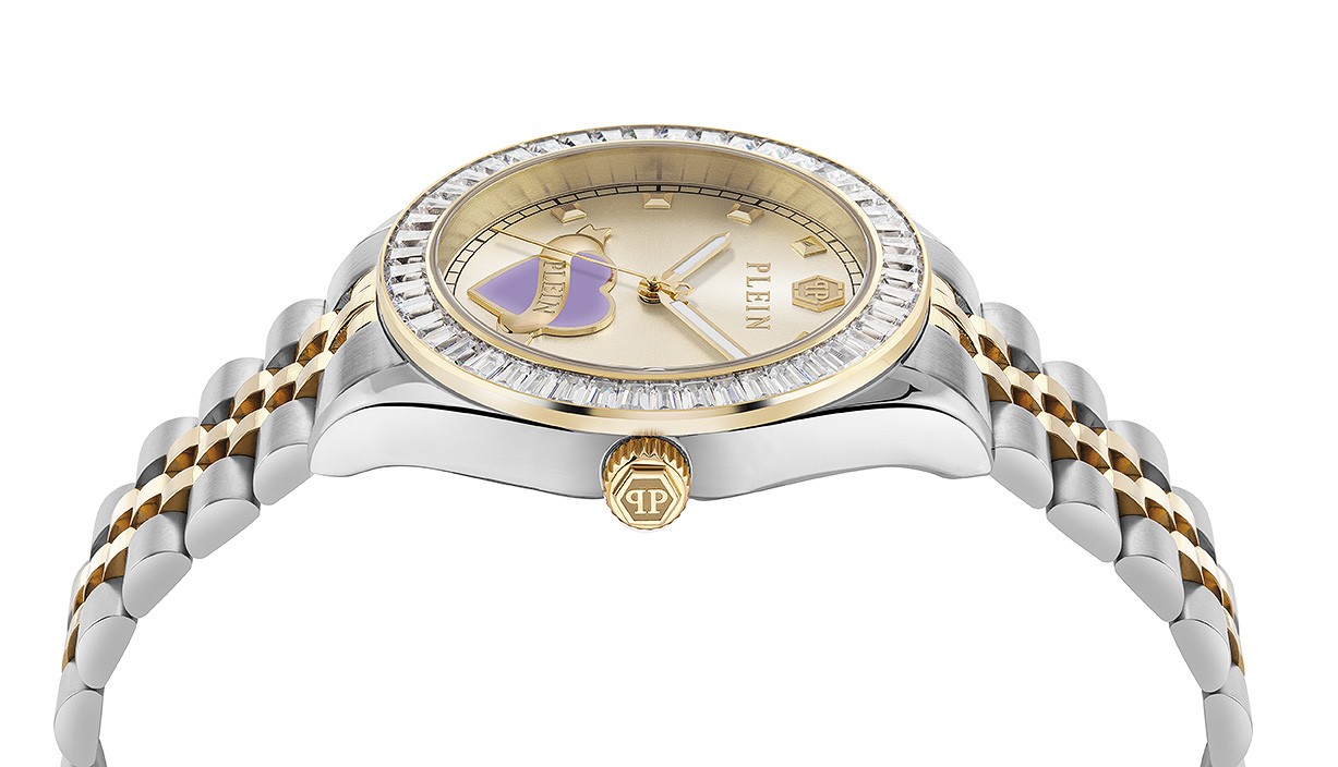 Philipp Plein Multicolour Womens Analogue Watch Plein Valentine PW2BA0925