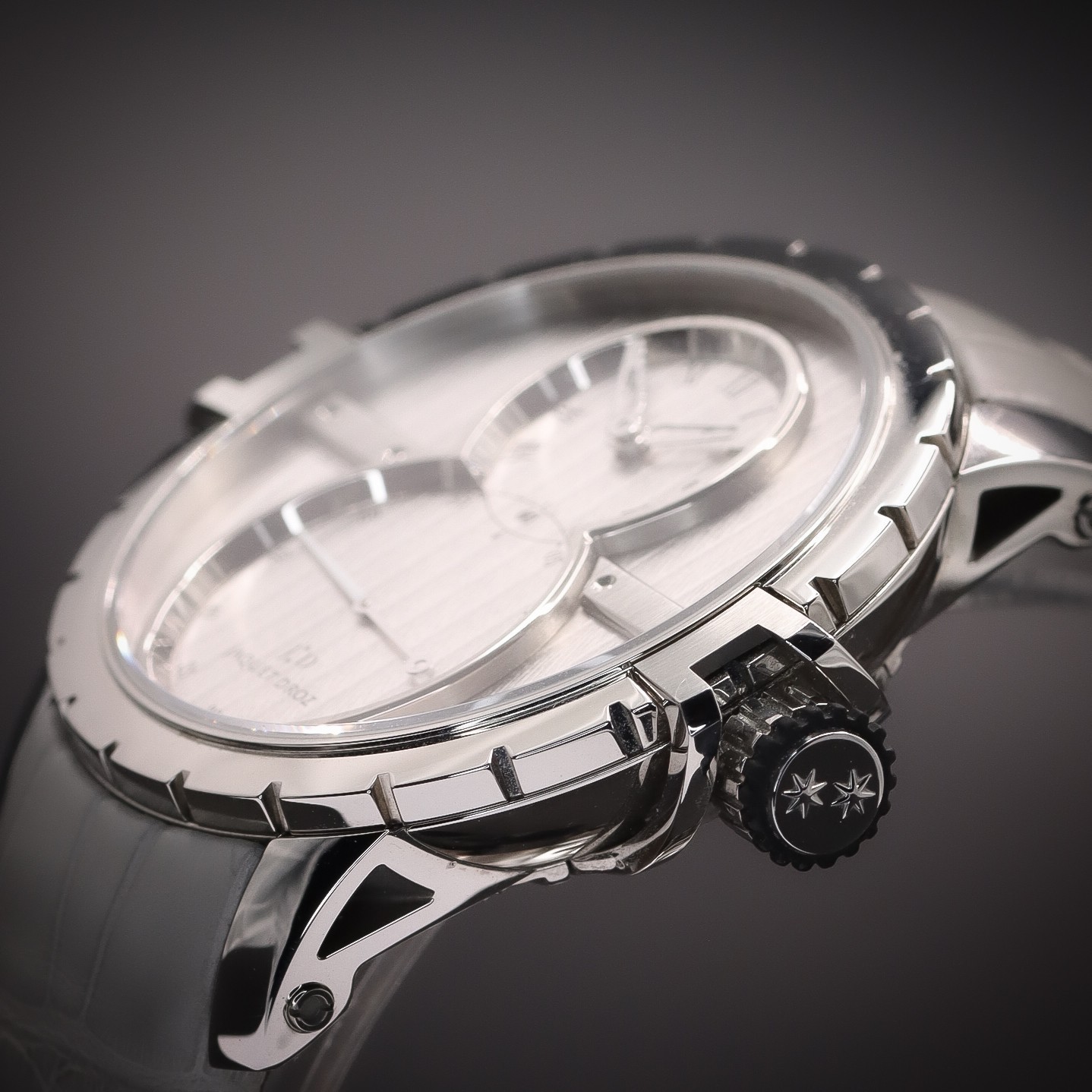 JAQUET DROZ Grande Seconde SW | Stainless Steel | Ref. J029020242 | Full Set