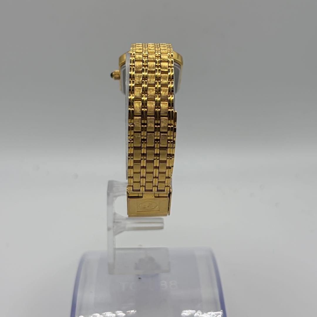 ROAMER Ladies Quartz Wristwatch Square Gold Swiss