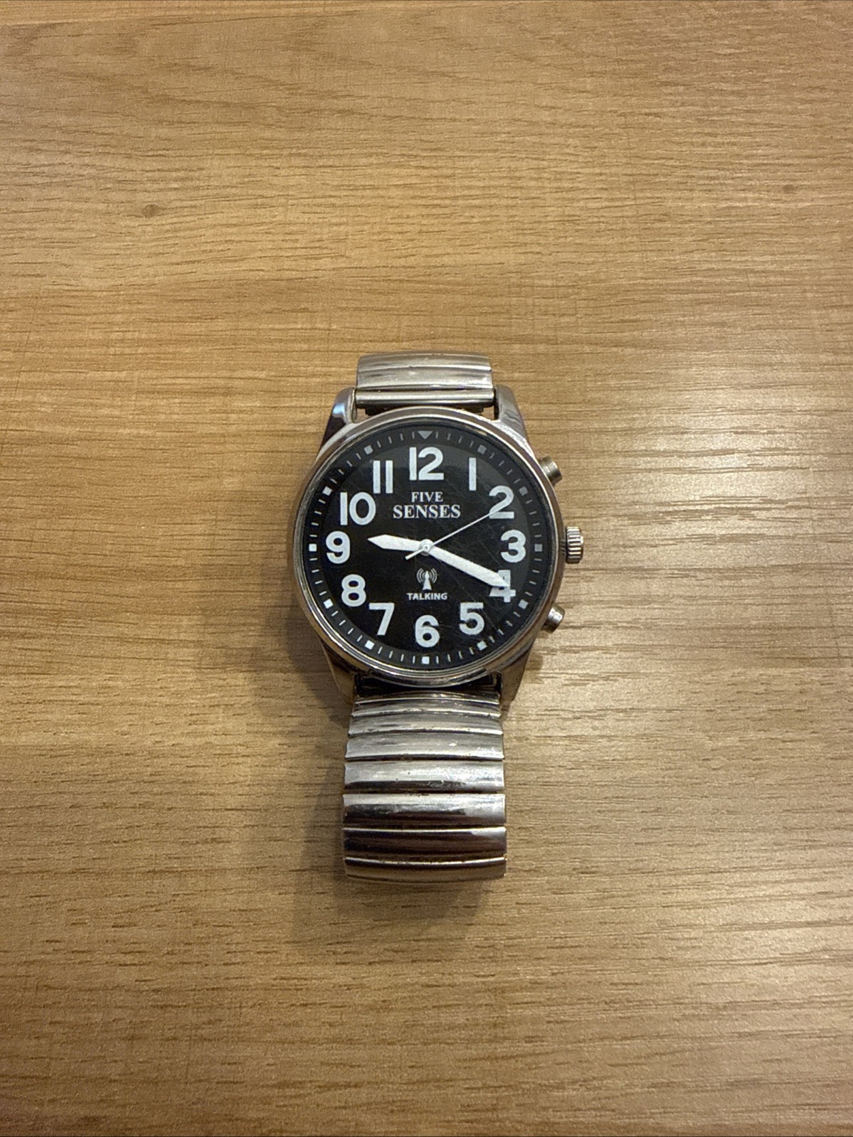 Five Senses Atomic English Talking Watch EUC Operating Properly