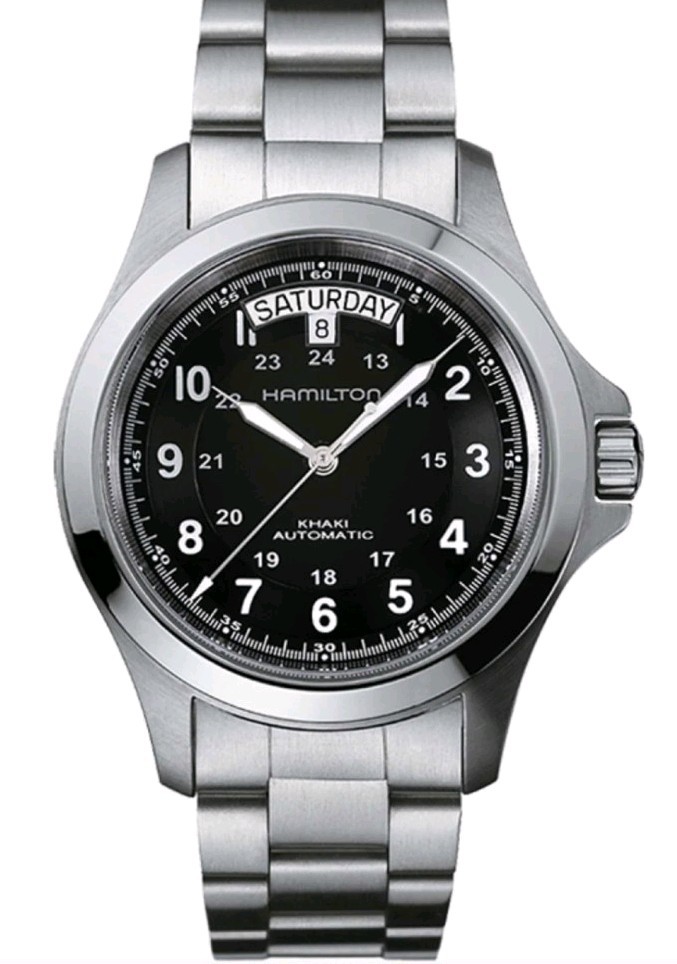 Hamilton Khaki King Men’s Black Watch – H644550