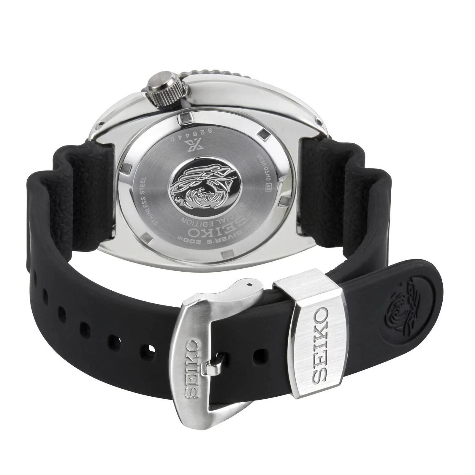 SEIKO Prospex Turtle SRPE93K1 Automatic Diver Scuba Black Dial Watch WARRANTY