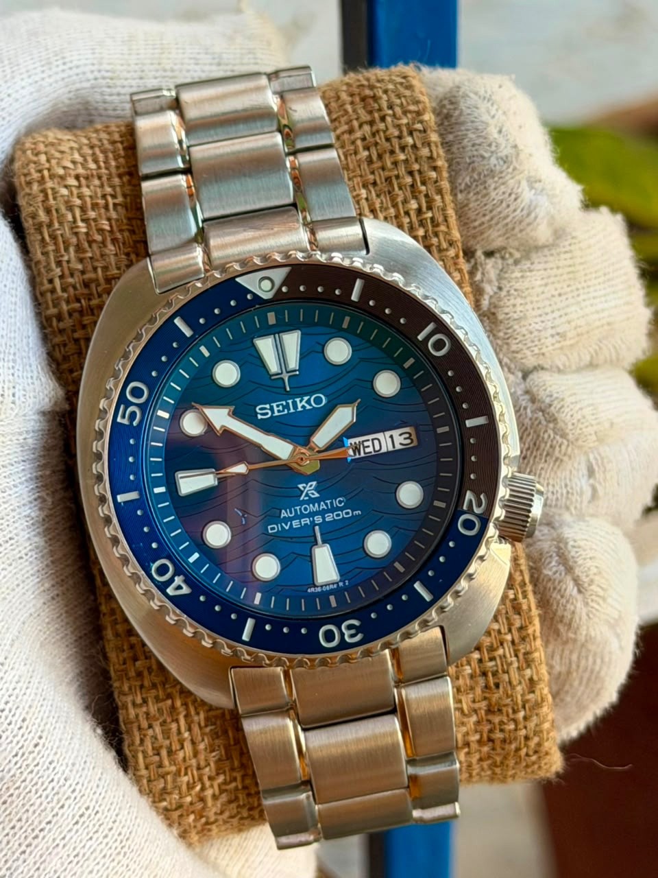 Seiko Prospex “Save the Ocean” Special Edition Turtle (Model: SRPD21 / SRPD21K1)