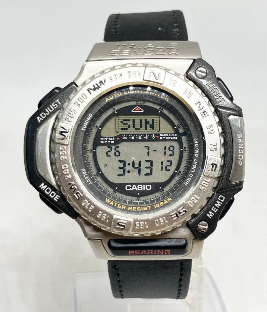 CASIO PROTREK PRT-1400 Wristwatch From Japan