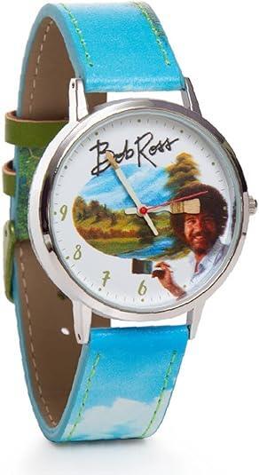 Bob Ross Collectors Analog Watch Licensed Retro Pop Culture Painter Mighty Mojo