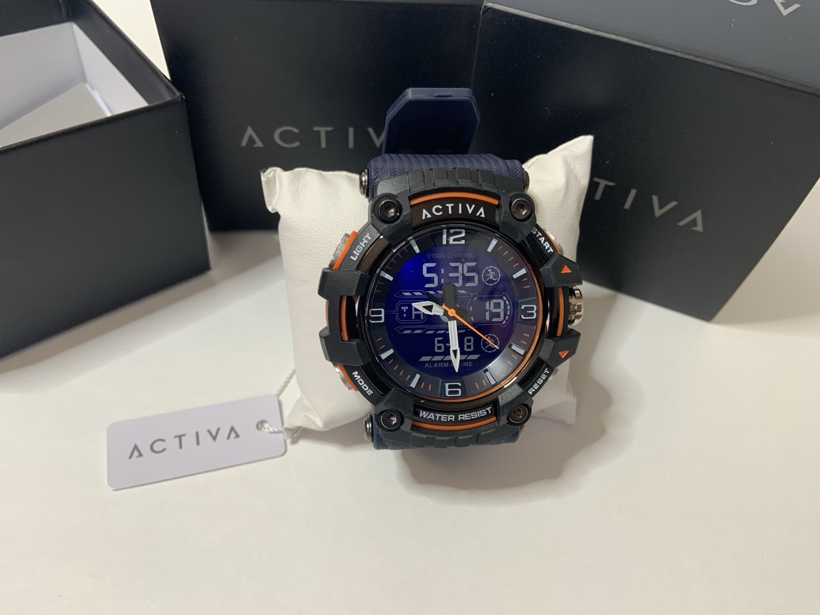 Activa Ardus X Invicta Digital Men’s Watch – 58mm. Blue (ACW8089-005)
