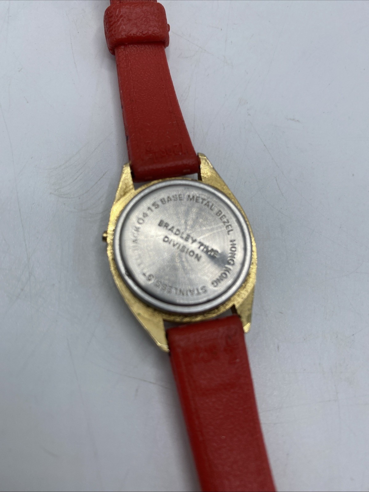 Vintage 1980 Strawberry Shortcake Bradley Digital Watch Orig Strap Child Untest