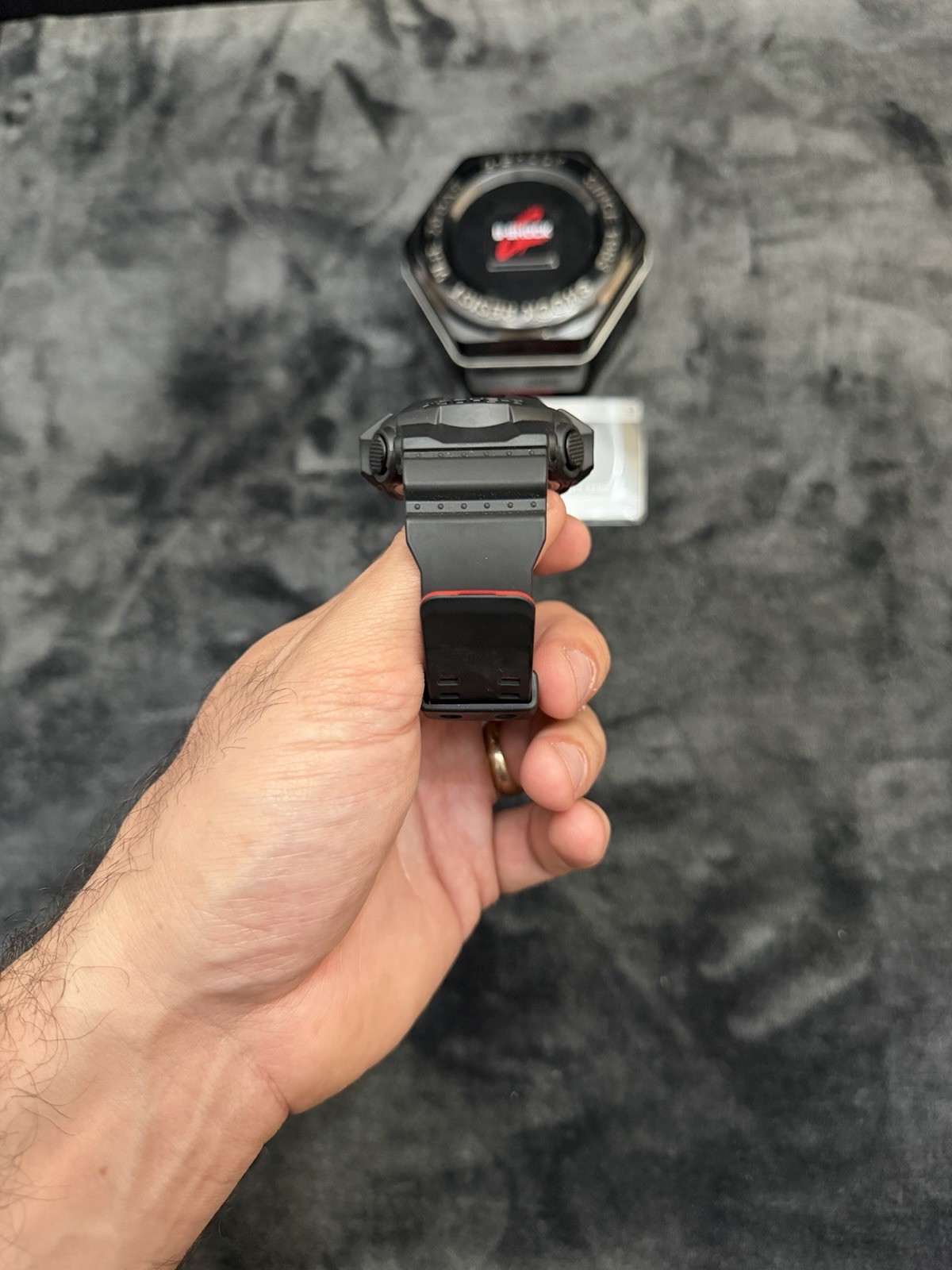 Casio G-Shock Layered Neon Color Men’s Watch GA-700SE-1A4 Red On Black