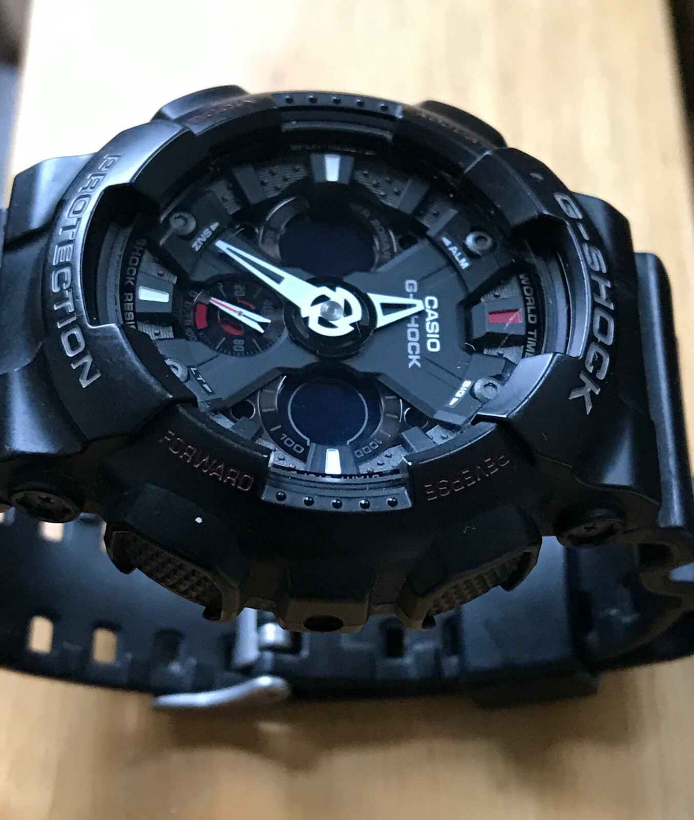 CASIO G-Shock GA-120-1ADR ‘Motorcycle’