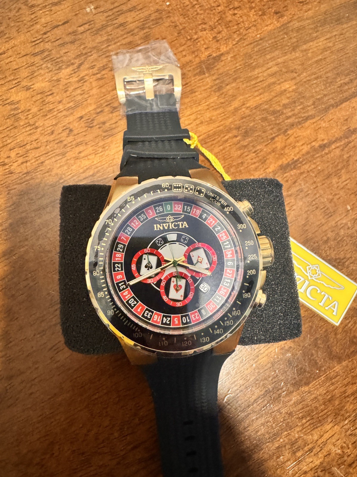 Invicta Aviator Monte Carlo Men’s Watch – 50mm. Black (49851)