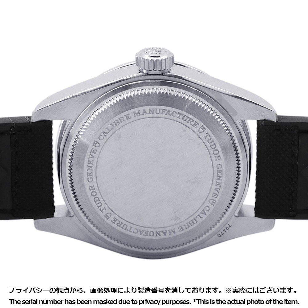TUDOR Black Bay Pro 39mm Stainless Steel/Leather/Rubber Black Dial M79470-0003